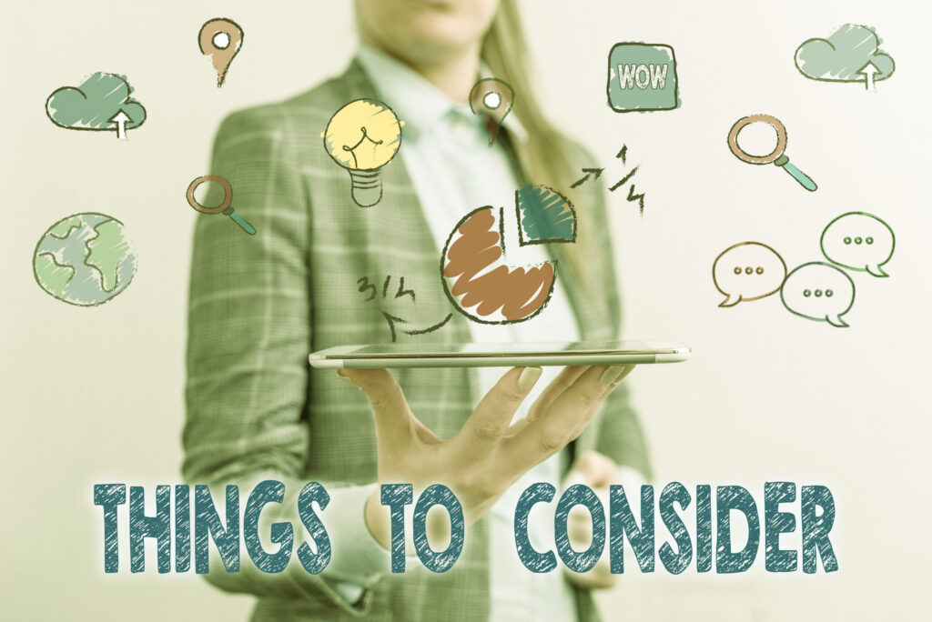 things to consider image